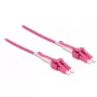 Cavo in fibra ottica DeLOCK 85133 2m LC rosa