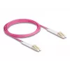 Cavo in fibra ottica DeLOCK 88089 LC Duplex a LC Duplex OM4 3m
