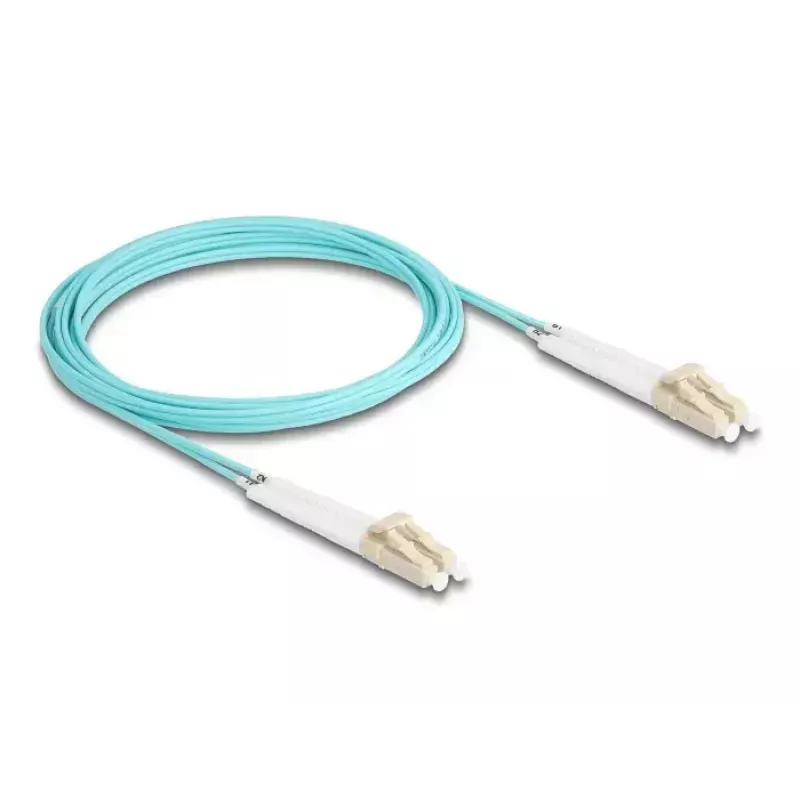 Cavo in fibra ottica DeLOCK 88081 LC Duplex su LC Duplex OM3 3m