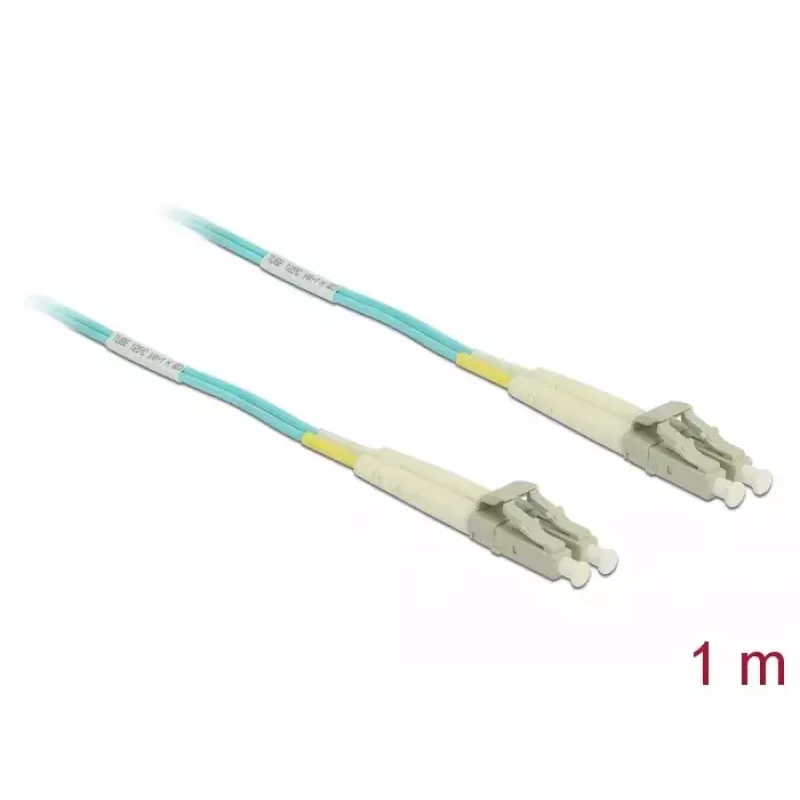 Cavo in fibra ottica DeLOCK LC su LC multimodale OM3 1 m