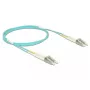 Cavo in fibra ottica DeLOCK LC su LC multimodale OM3 1 m