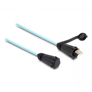 Cavo in fibra ottica DeLOCK LC Duplex a LC Duplex OM3 IP68 2 m