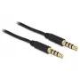 Cavo audio DeLOCK 83436 2 m 3,5 mm nero