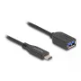 Cavo USB DeLOCK 10 Gbps Type-C maschio su Type-A femmina 50 cm