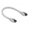Cavo di rete DeLOCK 80556 RJ-45 Cat8.1 0,25 m grigio