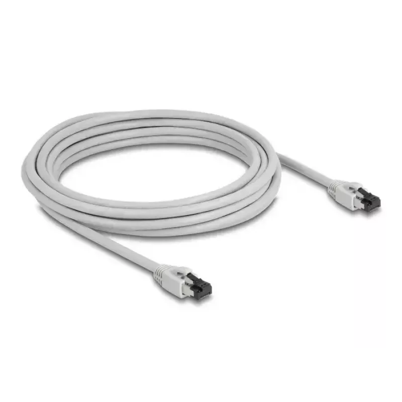 Cavo di rete DeLOCK 80562 RJ-45 Cat8.1 5 m grigio