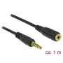 Cavo audio 3,5 mm DeLOCK 85701 1 m nero