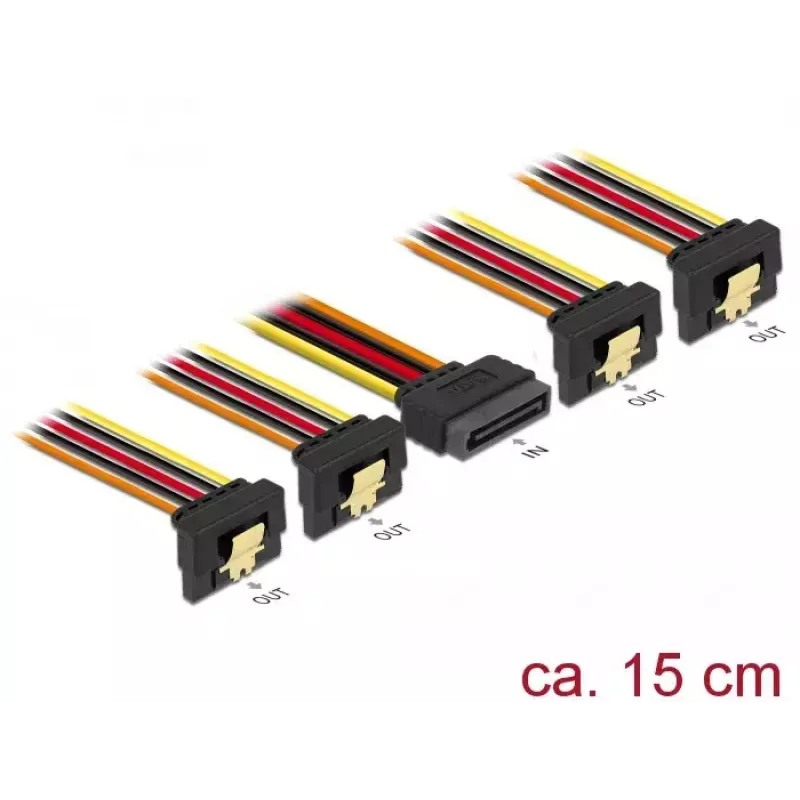 Cavo di alimentazione interno DeLOCK 60166 0,15 m