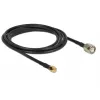 Cavo coassiale DeLOCK 89506 CFD200 2,5 m TNC SMA nero