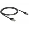 Cavo di rete DeLOCK 84922 RJ-45 M12 Cat5e 1 m nero