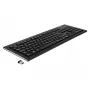 Tastiera DeLOCK 12671 Office RF wireless QWERTZ tedesco nero