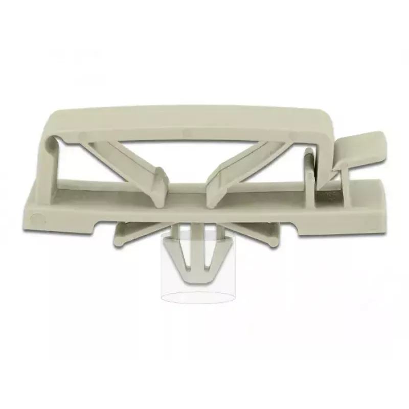 Fermacavi DeLOCK 60186 organizer da pavimento grigio 10 pz.