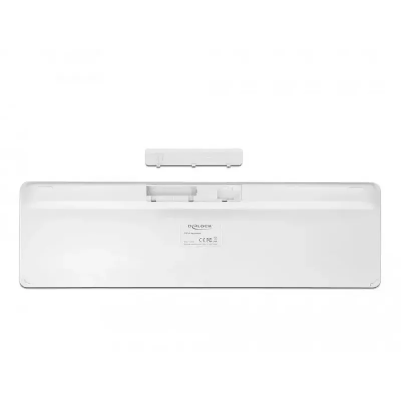 Tastiera DeLOCK 12014 RF Wireless QWERTZ tedesco bianco