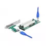 DeLOCK Riser Card PCI Express x1 a 2 x PCI 32 Bit Slot cavo 60 cm
