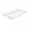 Canalina portacavi DELOCK 20886, polipropilene, bianco, 300×85×10 mm, 2 pz.