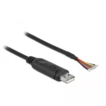 Cavo adattatore USB 2.0 Type-A a seriale RS-232 DeLOCK 90415