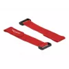 Fascetta serracavi in velcro DeLOCK 19532 rosso 5 pz.