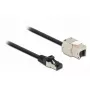 Cavo RJ45 maschio a modulo Keystone RJ45 femmina DeLOCK 87027