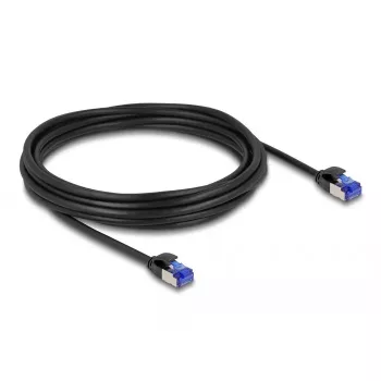 Cavo di rete DeLOCK RJ45 Cat.6A S/FTP sottile 5 m nero