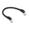 Cavo di rete DeLOCK RJ45 Cat.6A S/FTP 45° verso il basso 0,25 m nero