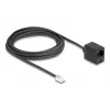 Cavo telefonico DeLOCK RJ11 maschio a RJ45 femmina nero 5 m