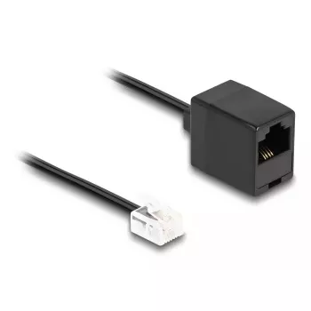 Cavo telefonico DeLOCK RJ11 maschio a RJ45 femmina nero 5 m