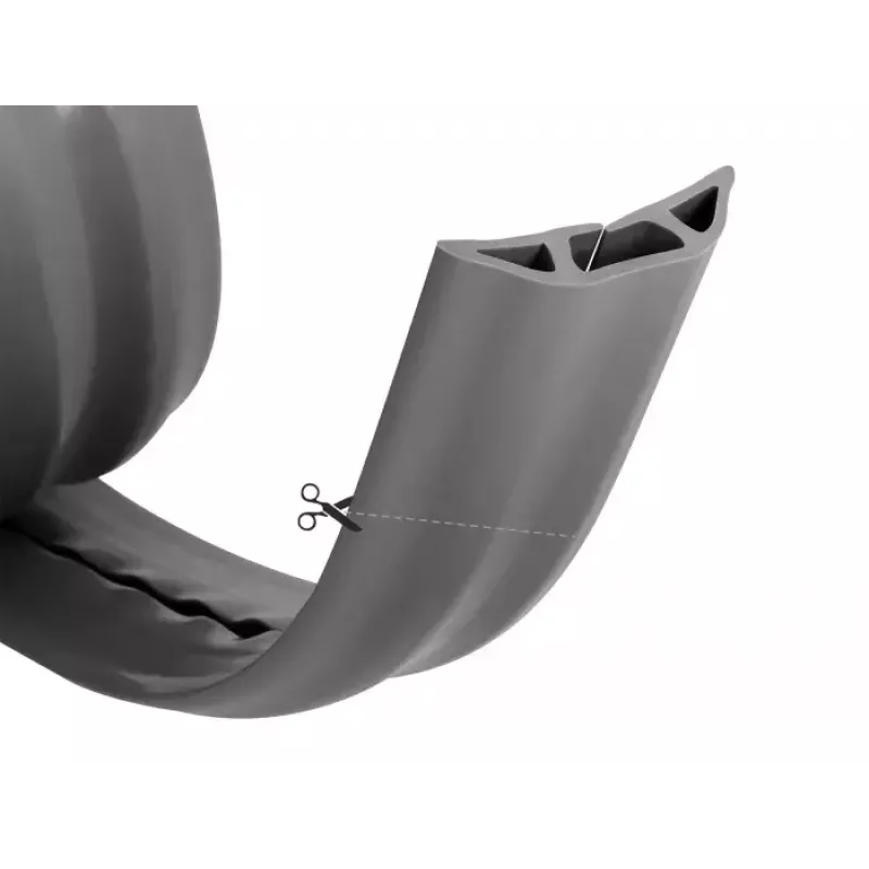 Canalina per cavi DeLOCK 20733 da pavimento grigio 70mm x 13mm x 1,5m