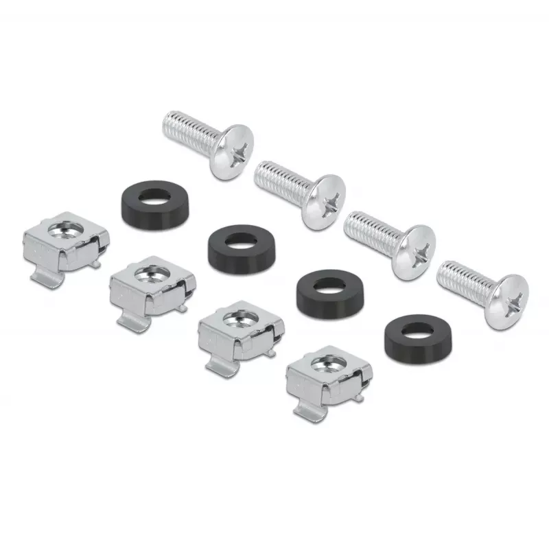 Fermacavi DeLOCK 67033 nero rack larghezza 96,2 mm