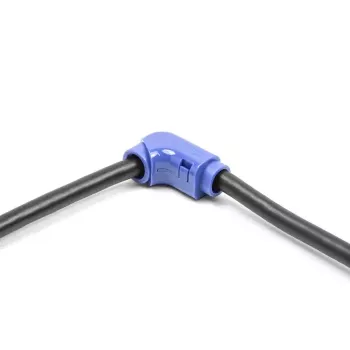 Clip per cavi DeLOCK 88122 blu universale 8 pezzi