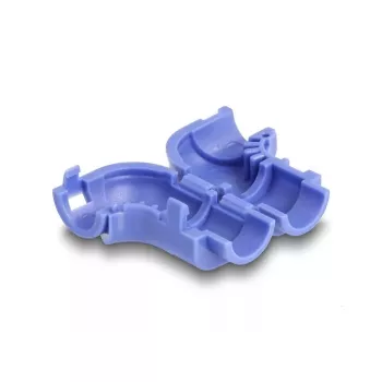 Clip per cavi DeLOCK 88122 blu universale 8 pezzi