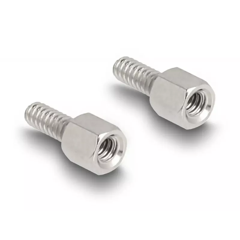 Passacavo DELOCK custodia D-Sub 9 poli per cavo piatto, plastica, nero, 25×32×14 mm