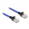 Cavo di rete DeLOCK RJ45 Cat.6A 1 m blu