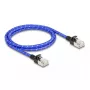 Cavo di rete DeLOCK RJ45 Cat.6A 1 m blu