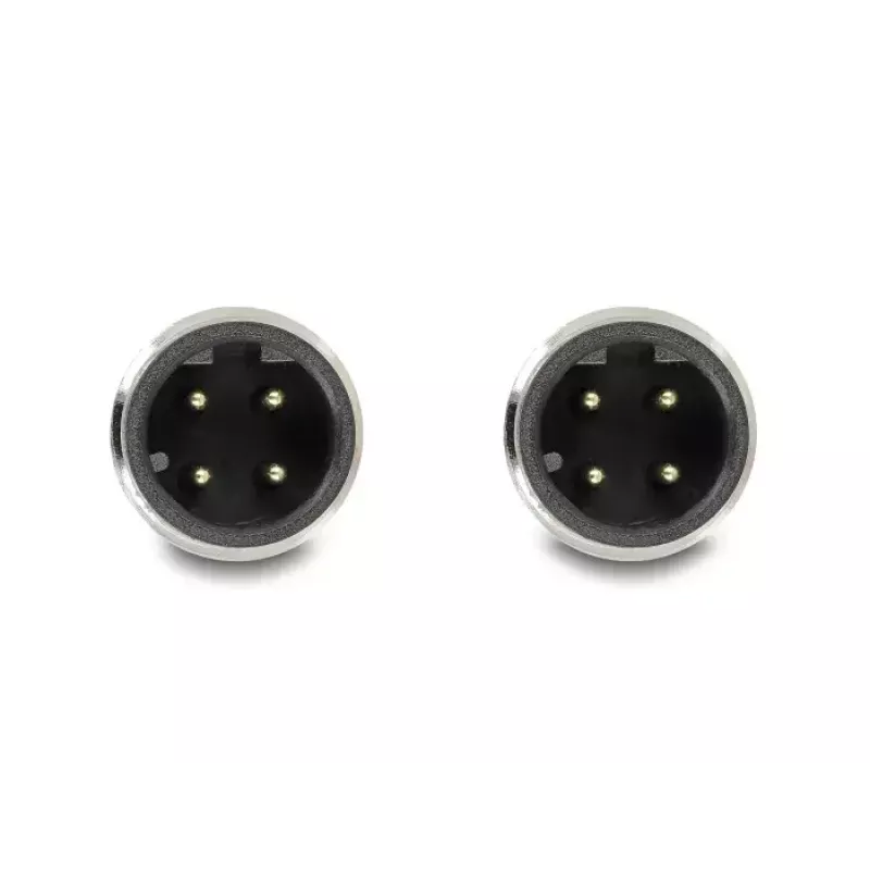 Cavo di rete DeLOCK M12 D-codificato 4 poli connettore maschio su connettore maschio Cat5e 2 m nero