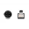 Cavo di rete DeLOCK M12 D-codificato 4 poli connettore maschio su connettore maschio RJ45 Cat5e 5 m nero
