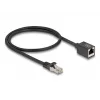 Cavo di rete DeLOCK 88052 RJ-45 Cat6a 0,5 m nero