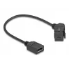 DeLOCK 67155 Adattatore cavo Mini DisplayPort DisplayPort nero 0,3 m