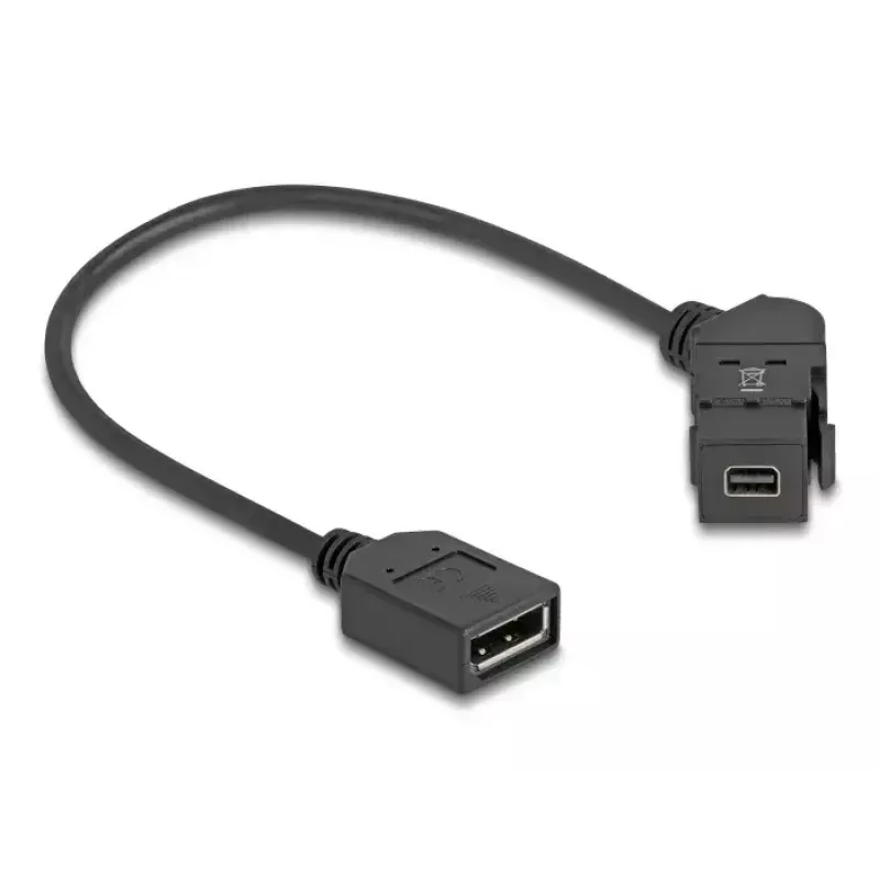 DeLOCK 67155 Adattatore cavo Mini DisplayPort DisplayPort nero 0,3 m