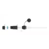 DeLOCK 86701 Giunzione impermeabile RJ45 femmina-femmina Cat.6A con cappuccio, nero