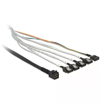 Cavo DeLOCK 0,5 m SFF-8643/4 x SATA 7p