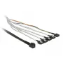 Cavo DeLOCK 0,5 m SFF-8643/4 x SATA 7p