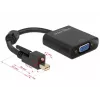 Adattatore cavo video DeLOCK 62641 Mini DisplayPort su VGA 0,25 m