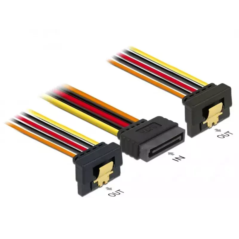 Cavo SATA DeLOCK 60159 0,3 m multicolore