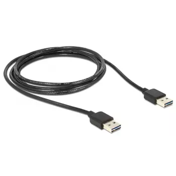 Cavo USB DeLOCK 5 m USB 2.0 A USB A nero