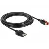 Cavo di alimentazione DeLOCK 85480 4 m PoweredUSB nero