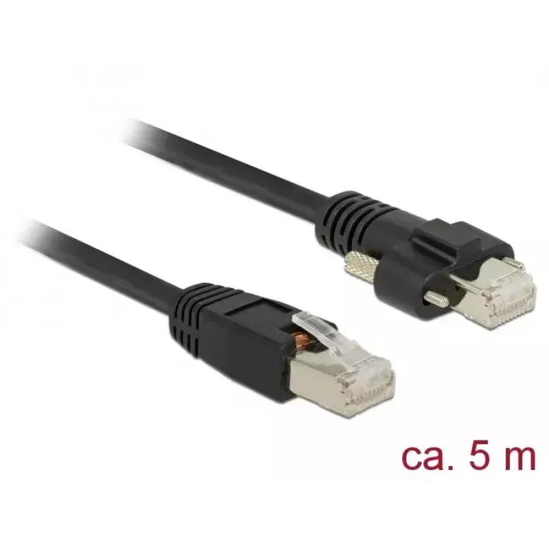 Cavo di rete DeLOCK 85670 RJ-45 Cat6 5 m nero