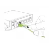 Cavo in fibra ottica DeLOCK 85688 1 m LC verde