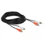 Cavo audio DeLOCK 85807 5 m 2 x RCA nero rosso bianco