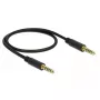 Cavo audio DeLOCK 85790 0,5 m 4,4 mm nero
