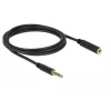 Cavo audio DeLOCK 85797 2 m 4,4 mm nero